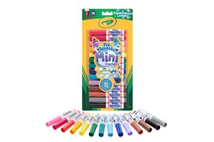 Уцінка. Набір міні-фломастерів Washable (14 шт) Pip-squeaks Mini Markers Crayola 8343