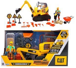 Игровой набор Экскаватор CAT Workforce Funrise CAT 83456