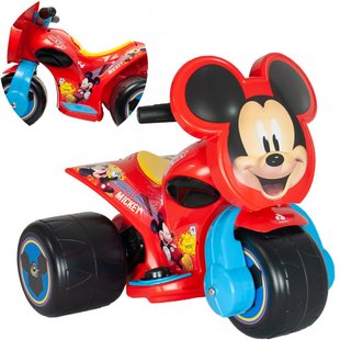 Дитячий триколісний електромотоцикл 6V Mickey Mouse Samurai Ride On Injusa 12510 від 1 року