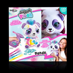 Набор для творчества AirBrush Plush DIY Style 4 Ever Панда Canal toys OFG257