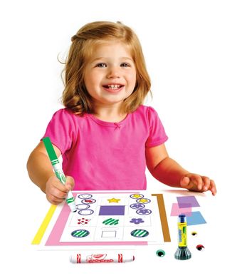 Уценка. Набор для творчества 24 часа развлечений Multi-Activity Set Mini Kids Crayola 256721.004