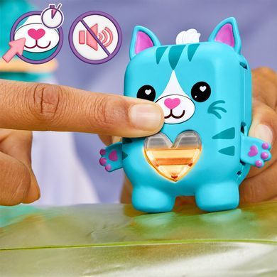 Интерактивная игрушка Nanomals S1 Синий котик Hasbro G2208