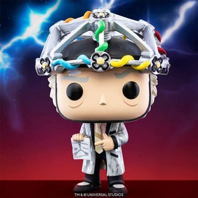 Ігрова фігурка FUNKO POP! серії &laquo;Назад у майбутнє&raquo; - Док у шоломі