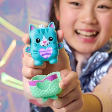 Интерактивная игрушка Nanomals S1 Синий котик Hasbro G2208