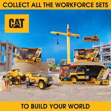 Игровой набор Экскаватор CAT Workforce Funrise CAT 83456