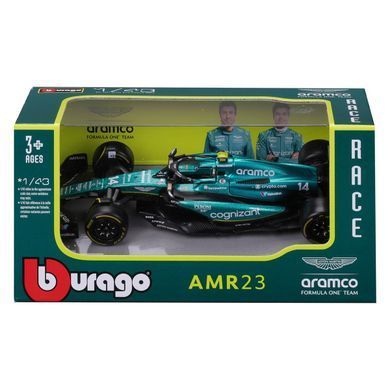 Уцінка Металева машинка Aston Martin AMR23 (1:43) 2023 Bburago 18-38090