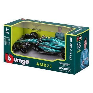 Уцінка Металева машинка Aston Martin AMR23 (1:43) 2023 Bburago 18-38090