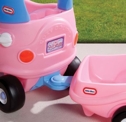 Рожевий причіп до машинки каталки Princess Cozy Coupe Trailer Little Tikes 621451