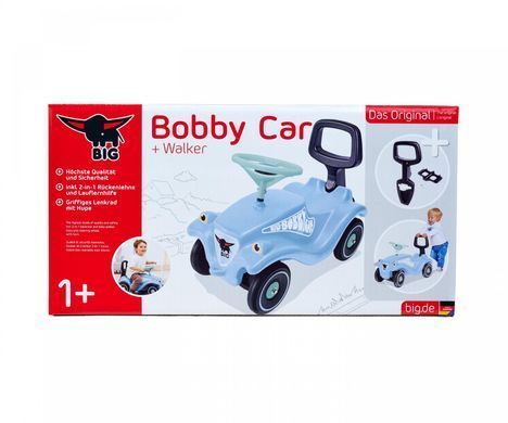 Машинка каталка BIG Bobby Car Classic Bundle 56145 зі спинкою