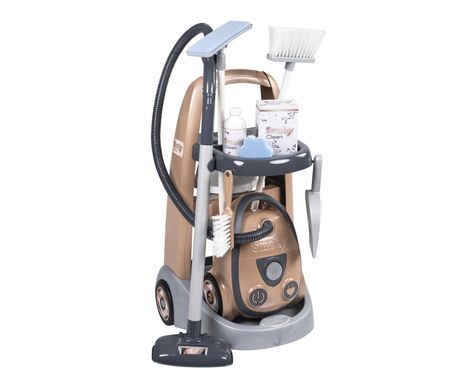 Візок для прибирания з пилососом із звуковим ефектом Rowenta Smoby 7600330325 зі звуком