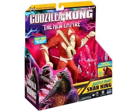 Уценка Фигурка Скар Кинг Godzilla x Kong The New Empire Skar King Battle Roar Playmates 35508G со звуком