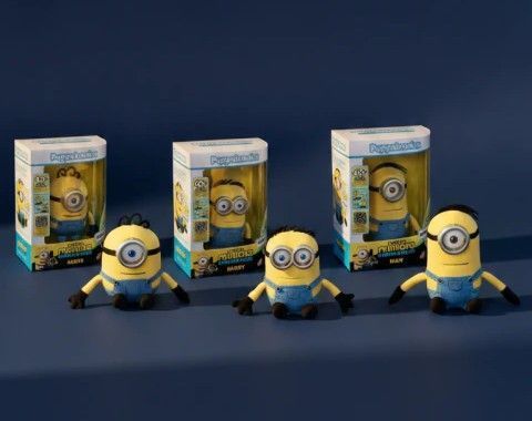 Інтерактивна м'яка іграшка Посіпаки Генрі Puppetronic Wow! Stuff Universal Minions Palm Puppetronic Henryc MIN-1050