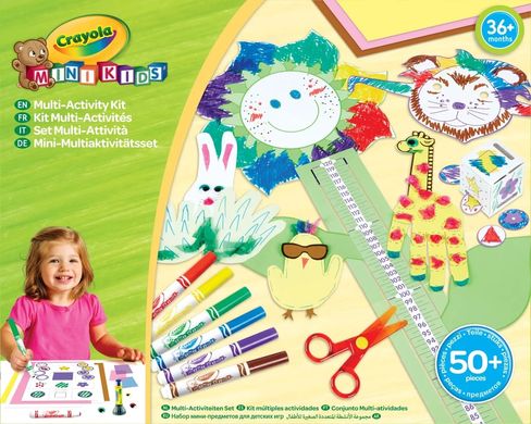 Уценка. Набор для творчества 24 часа развлечений Multi-Activity Set Mini Kids Crayola 256721.004