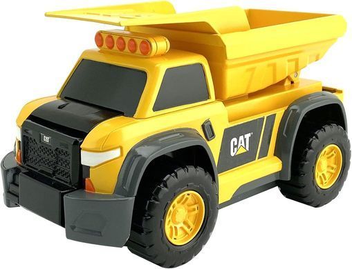 Уценка Машинка-трансформер 2в1 пикап-самосвал CAT Truck Constructors Dump Truck Funrise 83193 свет и звук