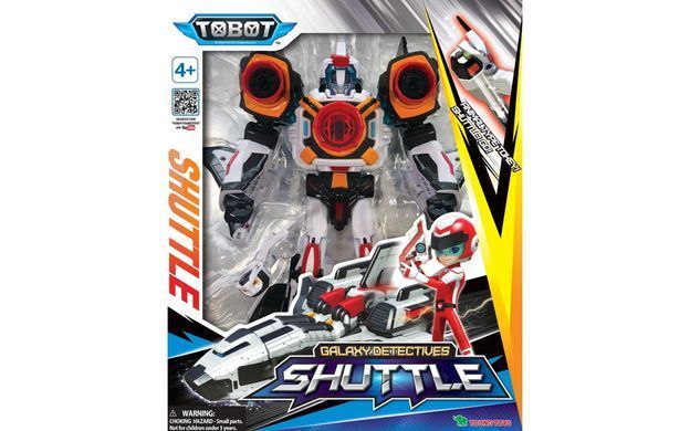 Робот-трансформер Tobot Galaxy Detectives Shuttle Детективи Галактики Шатл Young Toys 301087
