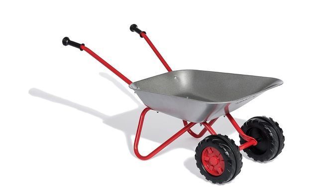 Двухколесная детская металлическая тачка rolly Metallschubkarre Doppelrad Rolly Toys 271849