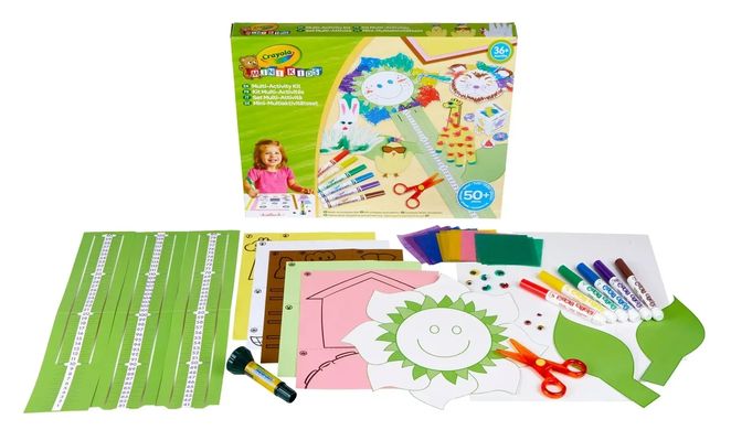 Уценка. Набор для творчества 24 часа развлечений Multi-Activity Set Mini Kids Crayola 256721.004