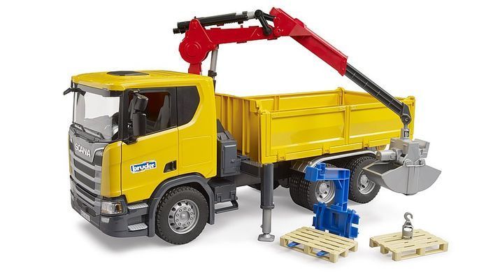Вантажівка з краном- маніпулятором  Scania Super 560R (1:16) Bruder 03551