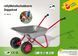 Двухколесная детская металлическая тачка rolly Metallschubkarre Doppelrad Rolly Toys 271849