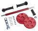 Двухколесная детская металлическая тачка rolly Metallschubkarre Doppelrad Rolly Toys 271849