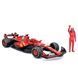 Металлическая машинка с фигуркой Ferrari SF-24 (2024) Bburago 18-26823 (1:24)