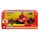 Металлическая машинка с фигуркой Ferrari SF-24 (2024) Bburago 18-26823 (1:24)
