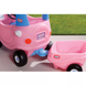 Прицеп Princess Cozy Coupe Trailer для машинки каталки Little Tikes 621451 розовый