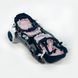Складаний візок для ляльок близнюків 2 в 1 Carlota Collection La Nina 04212