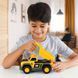 Уценка Машинка-трансформер 2в1 пикап-самосвал CAT Truck Constructors Dump Truck Funrise 83193 свет и звук