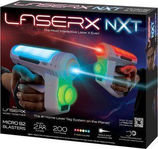 Игровой набор для лазерных боев LaserX NXT Double Micro Blasters NSI 87538 для двух игроков