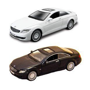 Автомодель - Mercedes-Benz Cl-550 (асорті бiлий, чорний, 1:32)