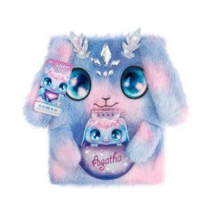 Пухнастий блокнот 2 в 1 Агата Fuzzy Notebook Agatha Nebulous Stars 12523