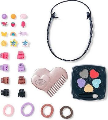 Голова манекен для створення зачісок Baby Born Pinplay Яскрава сестричка MGA Zapf Creation 839379