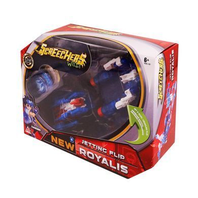 Машинка-трансформер Рояліс Дикі Скричери Screechers Wild Royalis S2 L2 EU684301
