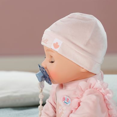 Пустышка для куклы Baby Born на клипсе Zapf Creation 838679-1 голубая