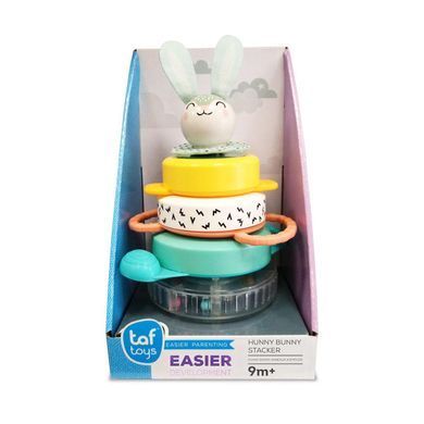 Развивающая пирамидка Кролик Hunny Bunny Stacker Taf Toys 12445