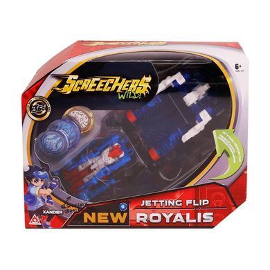 Машинка-трансформер Рояліс Дикі Скричери Screechers Wild Royalis S2 L2 EU684301