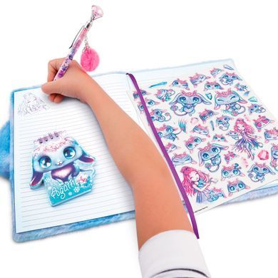 Пухнастий блокнот 2 в 1 Агата Fuzzy Notebook Agatha Nebulous Stars 12523