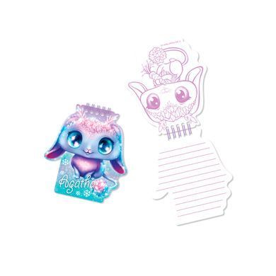 Пухнастий блокнот 2 в 1 Агата Fuzzy Notebook Agatha Nebulous Stars 12523