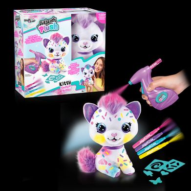 Набор для творчества Котенок AirBrush Plush DIY Style 4 Ever Canal Toys OFG272