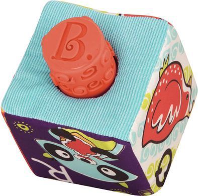 Развивающие мягкие Кубики-Сортеры aBc Block Party B. Toys Battat BX1661Z