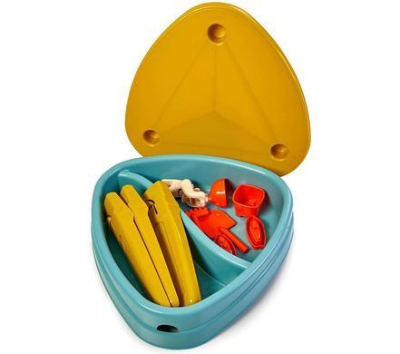 Ігровий стіл-пісочниця 3в1 з кришкою та аксесуарами Feber Casual Play Table FEU14000