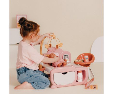 Игровой набор электронный уголок няни 3 в 1 Baby Nurse Smoby 7600220393