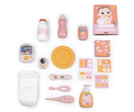 Игровой набор электронный уголок няни 3 в 1 Baby Nurse Smoby 7600220393