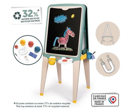 Двосторонній мольберт Ultimate Easel Smoby 7600410106 з аксесуарами