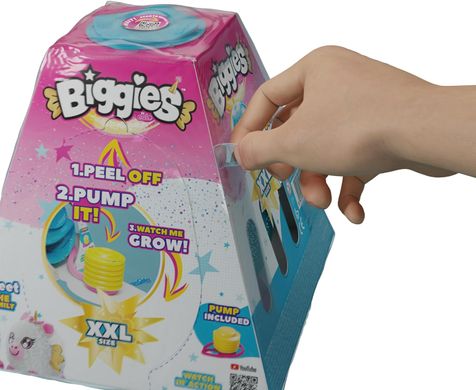 М'яка надувна іграшка Unicorn Plush XXL Biggies BIG001-UN