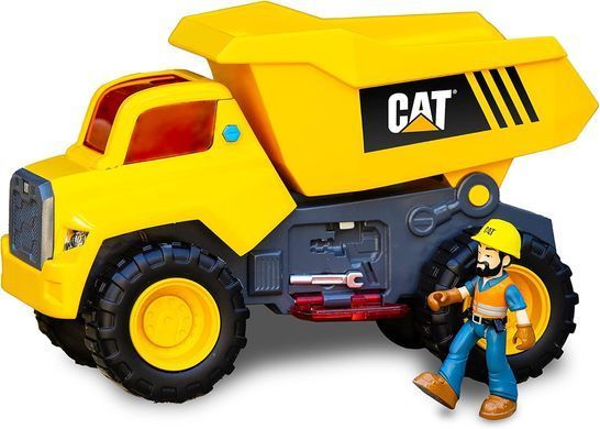 Самосвал Caterpillar CAT Funrise 83201 с фигуркой со светом и звуком