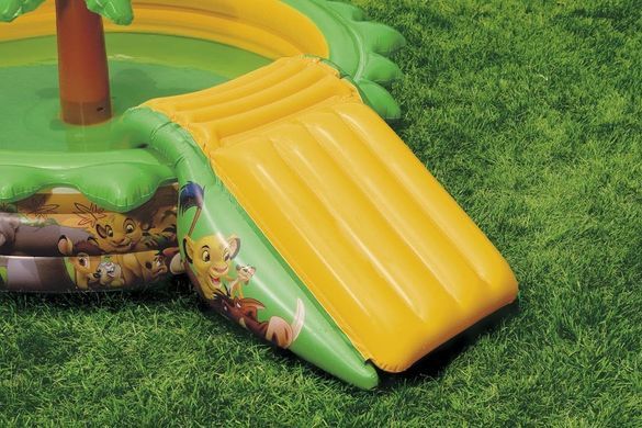 Надувний ігровий центр з гіркою Disney Король лев Intex 57445 від 3 років