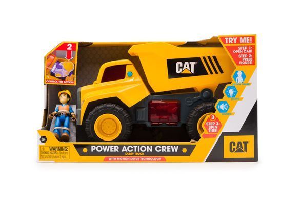 Самосвал Caterpillar CAT Funrise 83201 с фигуркой со светом и звуком