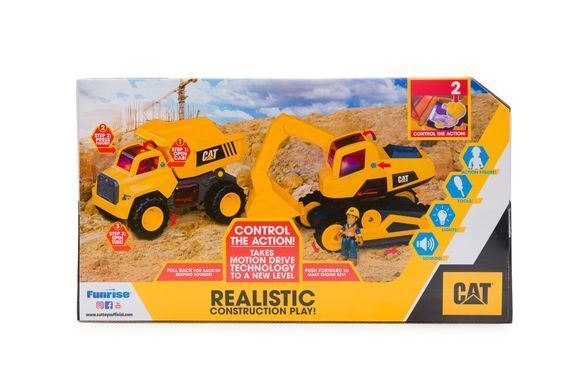 Самосвал Caterpillar CAT Funrise 83201 с фигуркой со светом и звуком